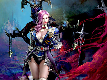 VAMPIRE, game, art, forsaken world HD wallpaper
