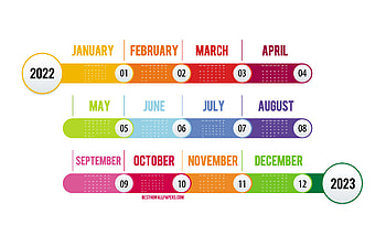 2022 calendar, , white background, 2022 infographic calendar, 2022 all months calendar, 2022 timeline calendar, 2022 concepts HD wallpaper