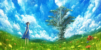 Grin, view, anime, grime, machine HD wallpaper
