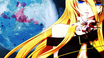 Blood Lily, vocaloid, blood, anime, lily HD wallpaper