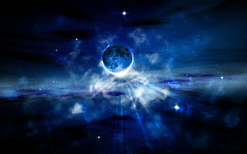 Landscape, Planets, Universe HD wallpaper