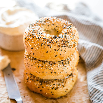 Easy homemade everything bagels, Quick recipe, No-fuss preparation, Homemade satisfaction HD phone wallpaper