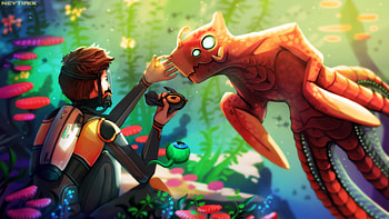 Jack Peeper Sam Sean Subnautica Game Fanart , artwork, artist, digital-art, deviantart HD wallpaper