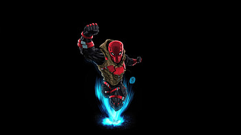 Red Hood , red-hood, superheroes, artwork, digital-art, dark, artist HD wallpaper