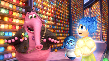 Bing Bong and Sadness, Joy (Inside Out) HD wallpaper