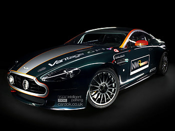 Sports, Auto, Aston Martin, Cars, Front View, 2009, V8, Vantage HD wallpaper