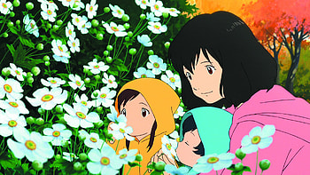 Wolf Children, Fantasy adventure, Heart-melting moments, Stunning HD wallpaper