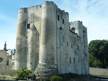 donjon niort, architecture, medieval, niort, france, donjon HD wallpaper