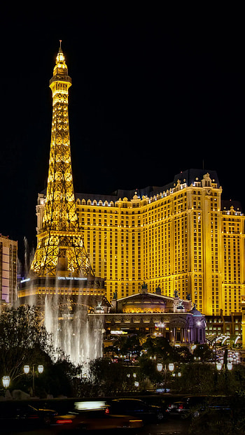 Las Vegas, Eiffel Tower HD phone wallpaper