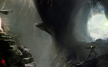 Metroid Background HD wallpaper