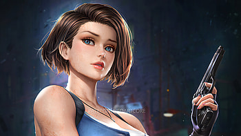 Jill Valentine Resident Evil 3, resident-evil-3, resident-evil, 2020-games, games, artstation HD wallpaper