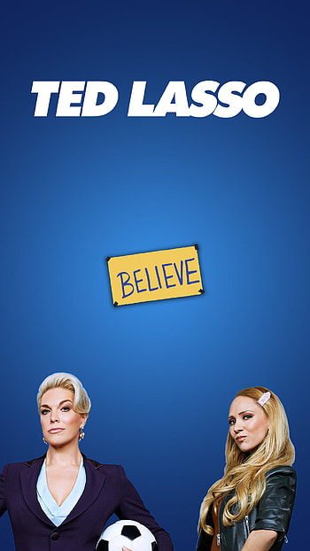 Ted Lasso - Rebecca & Keeley with Believe, TV Show, Ted Lasso HD phone wallpaper