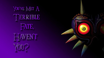 I was bored, so i made a Majora's Mask . HD wallpaper