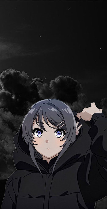 Mai-san, sky, flash graphy, Anime, Bunny girl senpai HD phone wallpaper