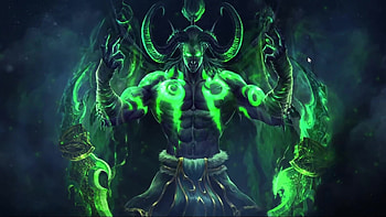 Illidan Stormrage, Night elf demon hunter, Live , World of Warcraft HD wallpaper
