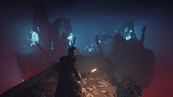 Enshrouded Warrior in a Mystical Game Landscape, video game, Enshrouded HD wallpaper