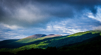 Nature, Sky, Clouds, Vertex, Hills, Tops HD wallpaper