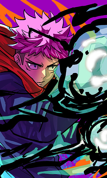 Itadori VS Choso, Yuji Itadori, Anime, Jujutsu Kaisen HD phone wallpaper