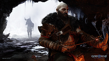 Ultra , Kratos' journey, Immersive visuals, Detailed artwork HD wallpaper