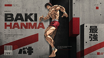 Baki Hanma — Anime, Baki Hanma (Character), Muscular Man HD wallpaper