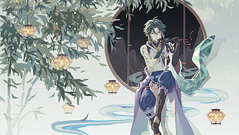 Xiao Genshin Impact HD wallpaper