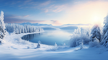 Winter Wonderland Snowscape, snow, nature, winter, season HD wallpaper