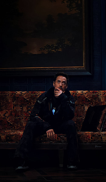 Tony stark, sky, Robert Downey Jr, iron man HD phone wallpaper