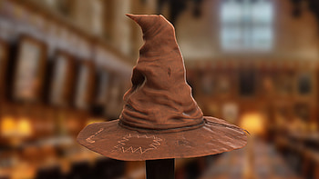Sorting Hat movies, Blake Johnson artwork, Sorting hat illustration, Magical theme HD wallpaper