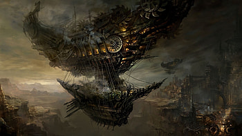 Transport, Fantasy HD wallpaper