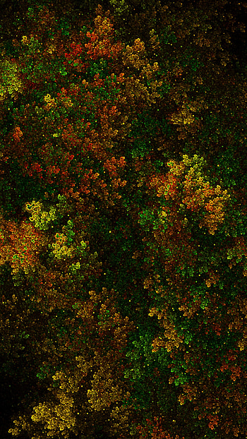 Abstract, Fractal, Thick, Bushy HD phone wallpaper