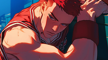 Hanamichi Sakuragi in - Slam Dunk Adventure, Anime, Slam Dunk, Hanamichi Sakuragi HD wallpaper