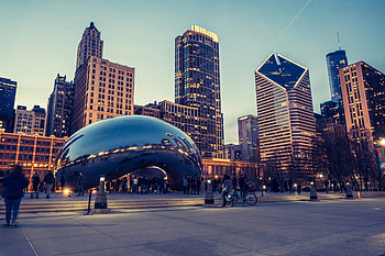 The Bean, Millennium Park, Kult Sehenswrdigkeit HD wallpaper
