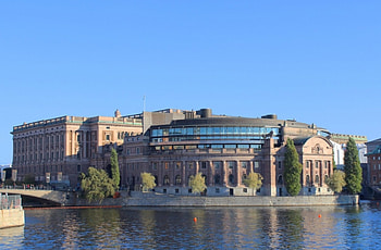 Parliament, Water, House, Blue, Sky HD wallpaper