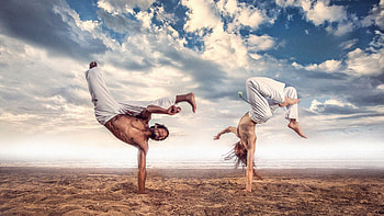 Fight movements, Capoeira HD wallpaper