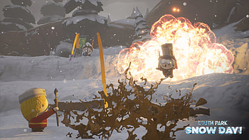 South Park Snow Day Game - Winter Mayhem Scene, video game, South Park: Snow Day HD wallpaper