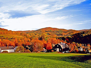 Autumn, trees, colors, mountain HD wallpaper
