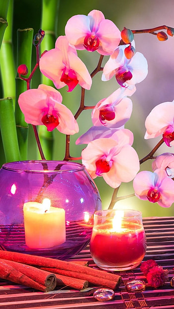 Nice, Beautiful Candles, beautiful, candles HD phone wallpaper