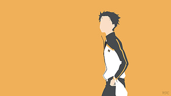 Anime, Re:zero Starting Life In Another World, Minimalist, Subaru Natsuki HD wallpaper