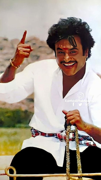 Rajnikant, superstar, muthu HD phone wallpaper