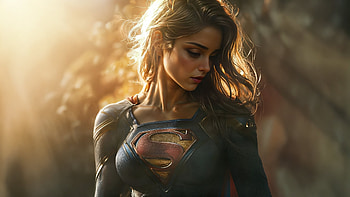 Supergirl Domination, supergirl, superheroes, artwork, art, digital-art, ai HD wallpaper