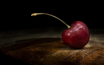 Cherry, fruit, food, graphy HD wallpaper