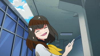 Gatchaman Crowds, Anime series, Thought-provoking analysis, Death of gods HD wallpaper