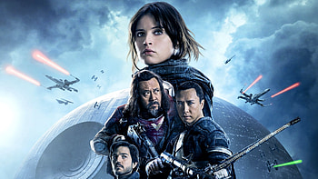 Felicity Jones, Diego Luna, Ben Mendelsohn, Donnie Yen, Mads Mikkelsen, Alan Tudyk, Riz Ahmed, Jiang Wen, and Forest Whitaker Rogue One A Star Wars Story HD wallpaper