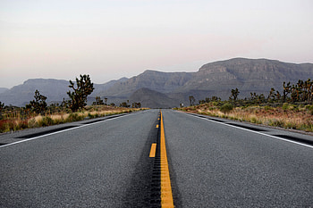 Nature, Road, Markup, Movement, Traffic, Asphalt HD wallpaper