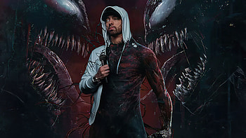 Eminem X Venom, venom, eminem, superheroes, artist, artwork, digital-art HD wallpaper