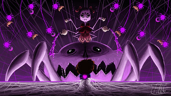 Undertale Muffet HD wallpaper