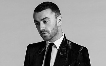 Sam Smith, Celebs, British singer, Monochrome style HD wallpaper