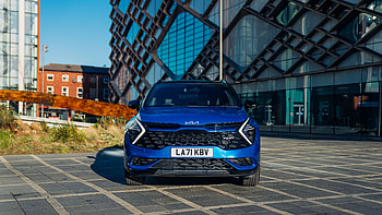 Blue Kia Sportage HEV GT-Line S SUV Cars HD wallpaper