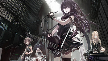 Gothic anime , resolution, Dark and mesmerizing, Anime artwork HD wallpaper