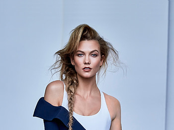 Gorgeous, pony tail, Karlie Kloss HD wallpaper